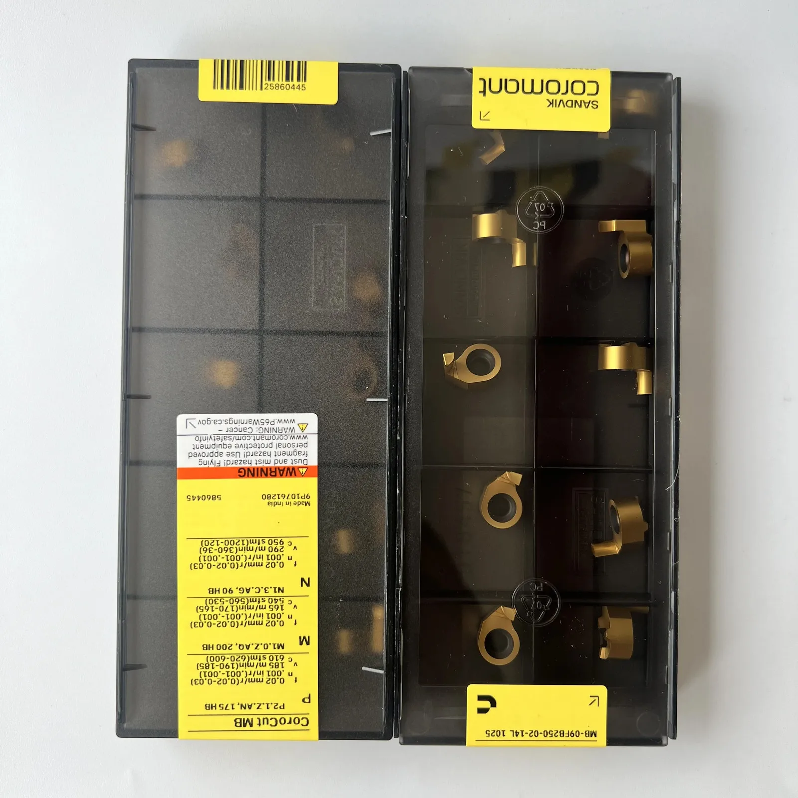 

SANDVIK / N123G2-0300-0004-TM 4325 / Лезвие с ЧПУ из твердого сплава, 10 шт.