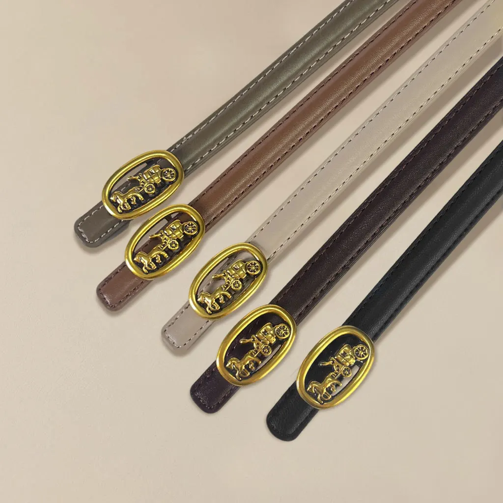 Nueva moda, cinturón para mujer, pantalones vaqueros a juego, traje, pantalones, vestido, diseño único, accesorio de moda