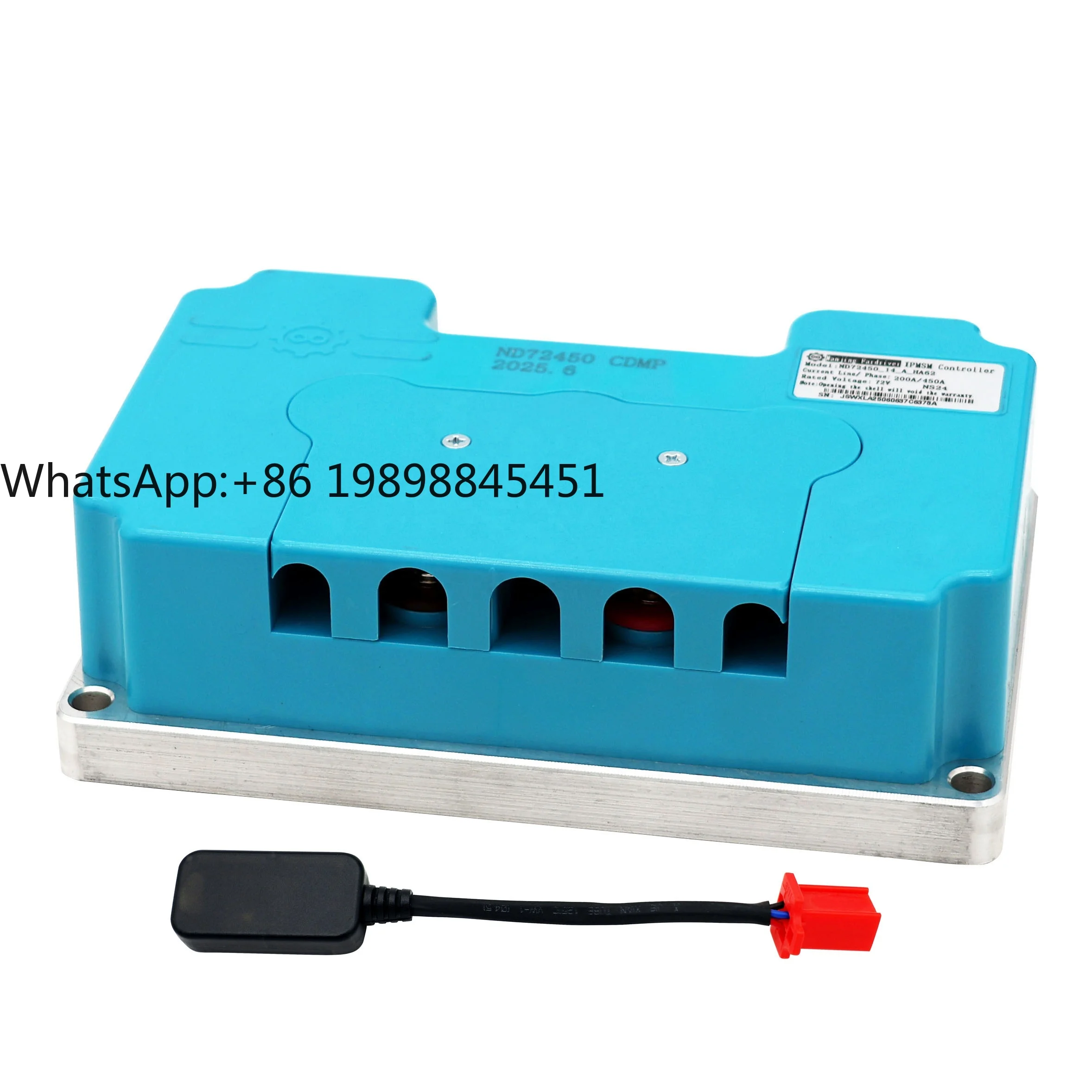 

ND72450 Intelligent Sine Wave Controller for DC Electric Motorcycles 72V Rated VoltageWith Programming Module