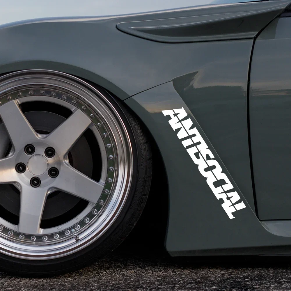 

Car Antisocial Stickers Decor Decal Universal Windshield Windows Bumper Decoration Auto Accessories For Cars SUV Truck Pickup