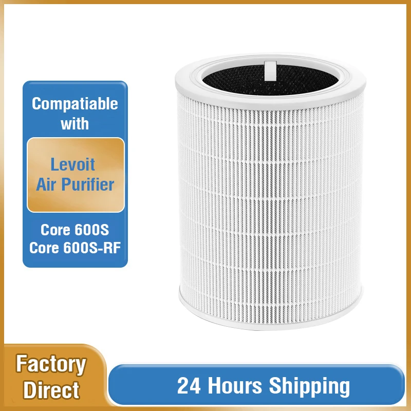 For Replacement Levoit Air Purifier Core 600S Filter Activated Carbon Filter Core 600S Filter Levoit Core 600S Filter