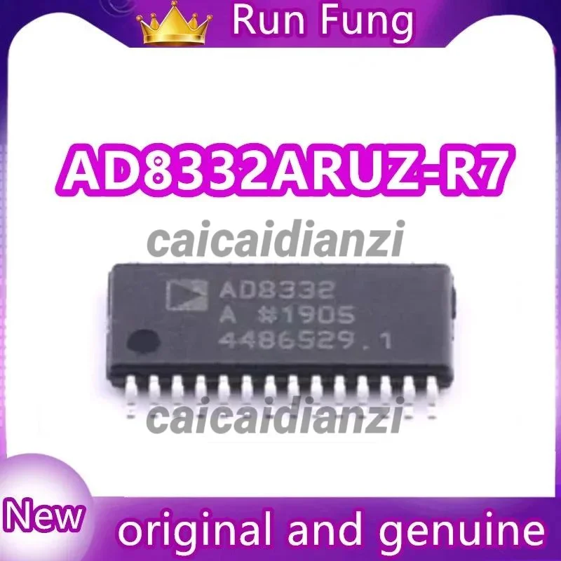 

5Pcs/Lot AD8332ARUZ-R7 AD8332ARUZ Variable Gain Amplifier IC Signal Processing 28-TSSOP New Original