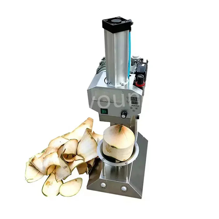 Green Coconut Skin Peeler Automatic Skin Remove Machine Automatic Coconut Peeling Machine