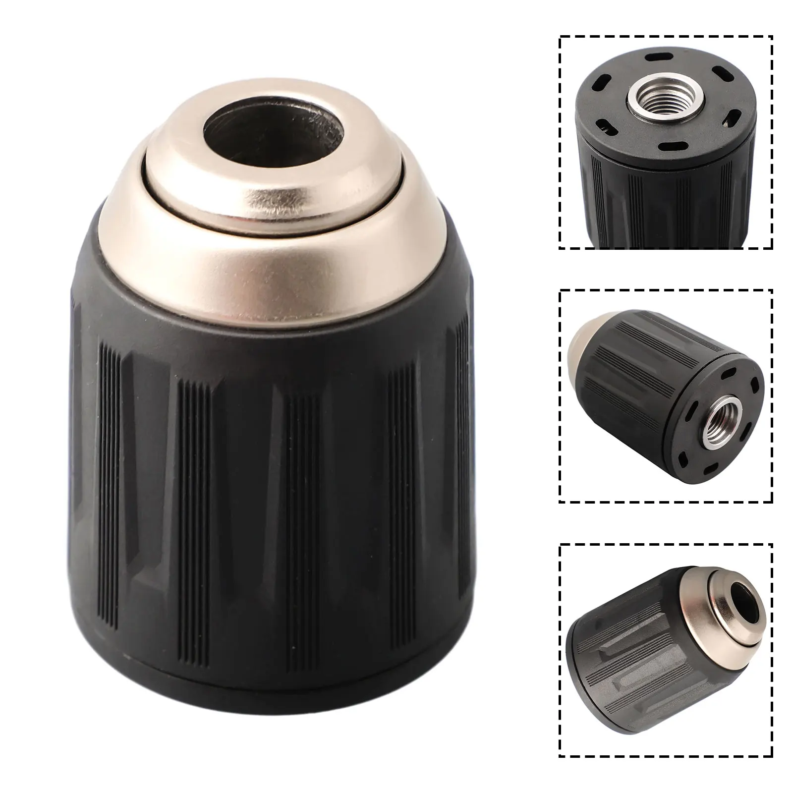 

1pc Keyless Drill Chuck With Left-hand Screw For DDF484 DHP484 DDF446 DDF482 BHP452 BDF453 BDF452 Power Tool Accessories