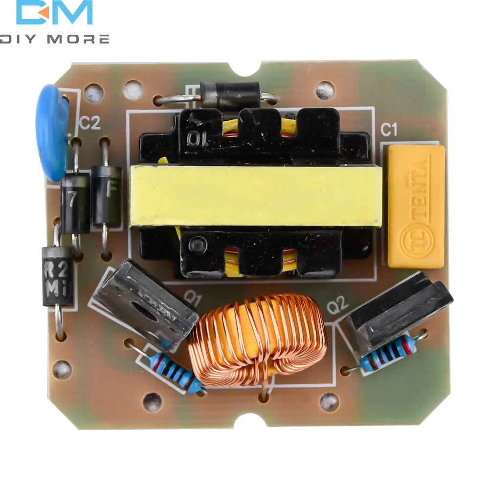 35W 12V to 220V Step UP Power Module DC-AC Boost Inverter Module Dual Channel Inverse Converter Booster Module Power Regulator ﻿