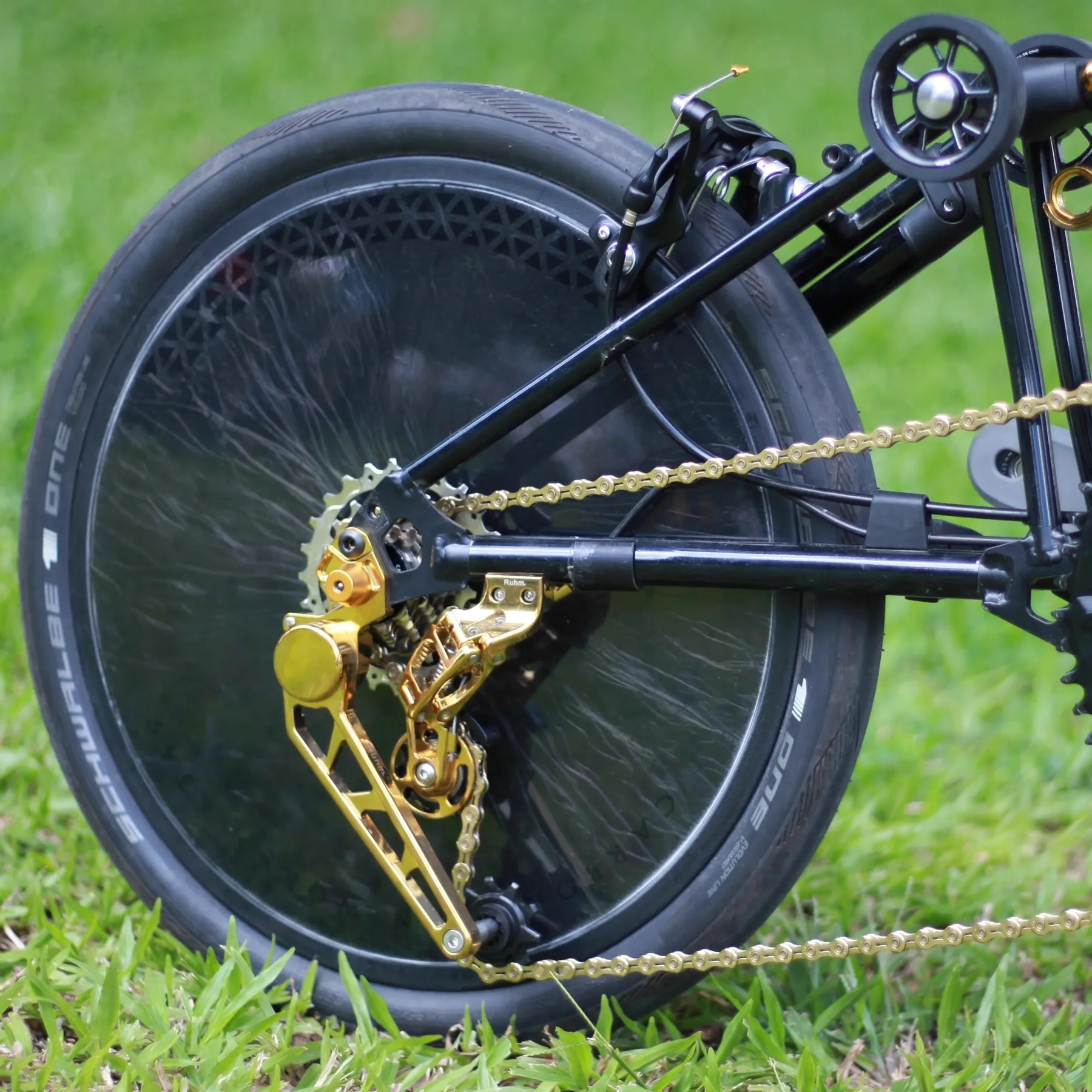 RUHM バイクリアディレイラー 7速トランスミッションエクステンション