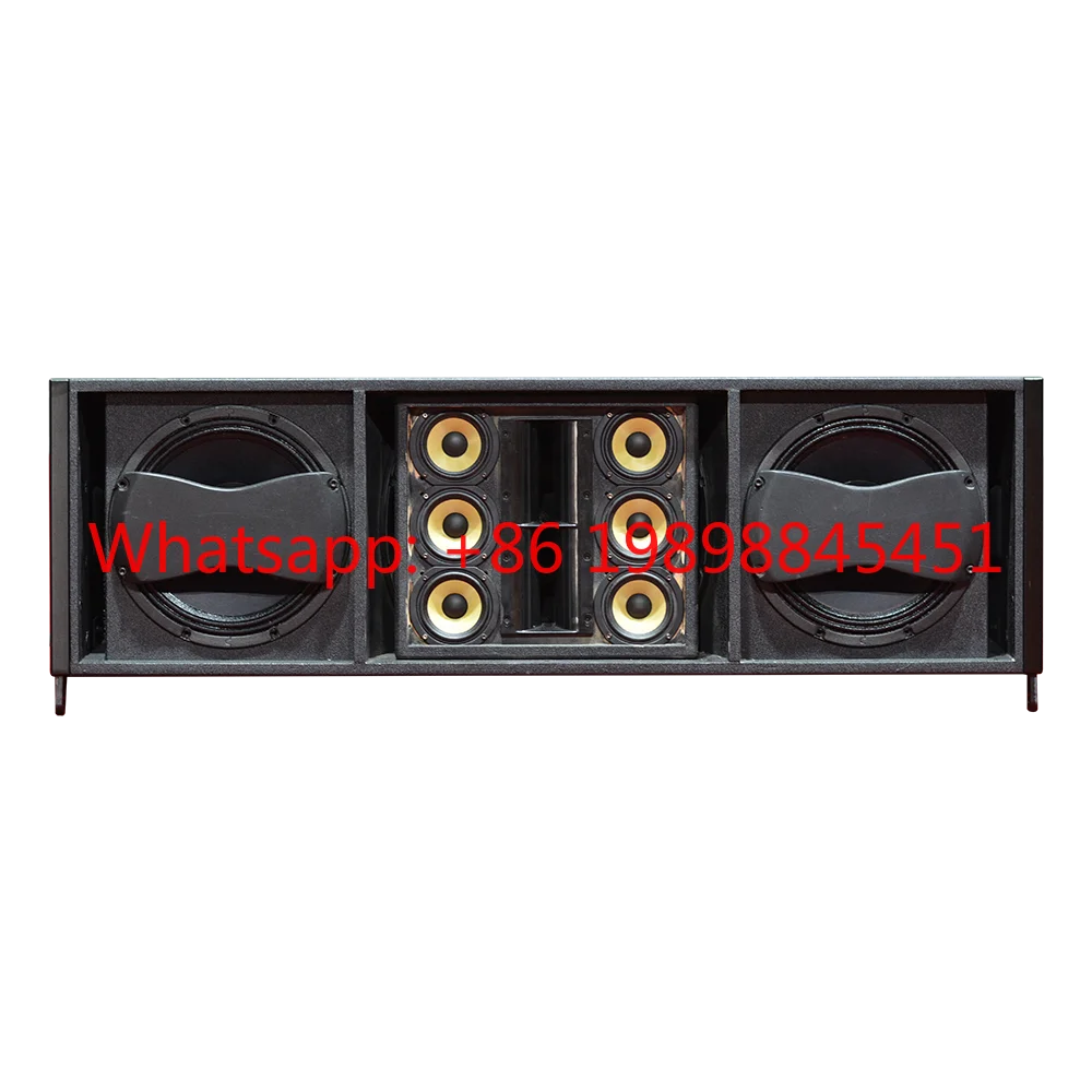 bar Dual 12 Inch 4 Way Active Full Range Loudspeaker Big Power Speaker Dj Sound System Line Array for Events High End Theater