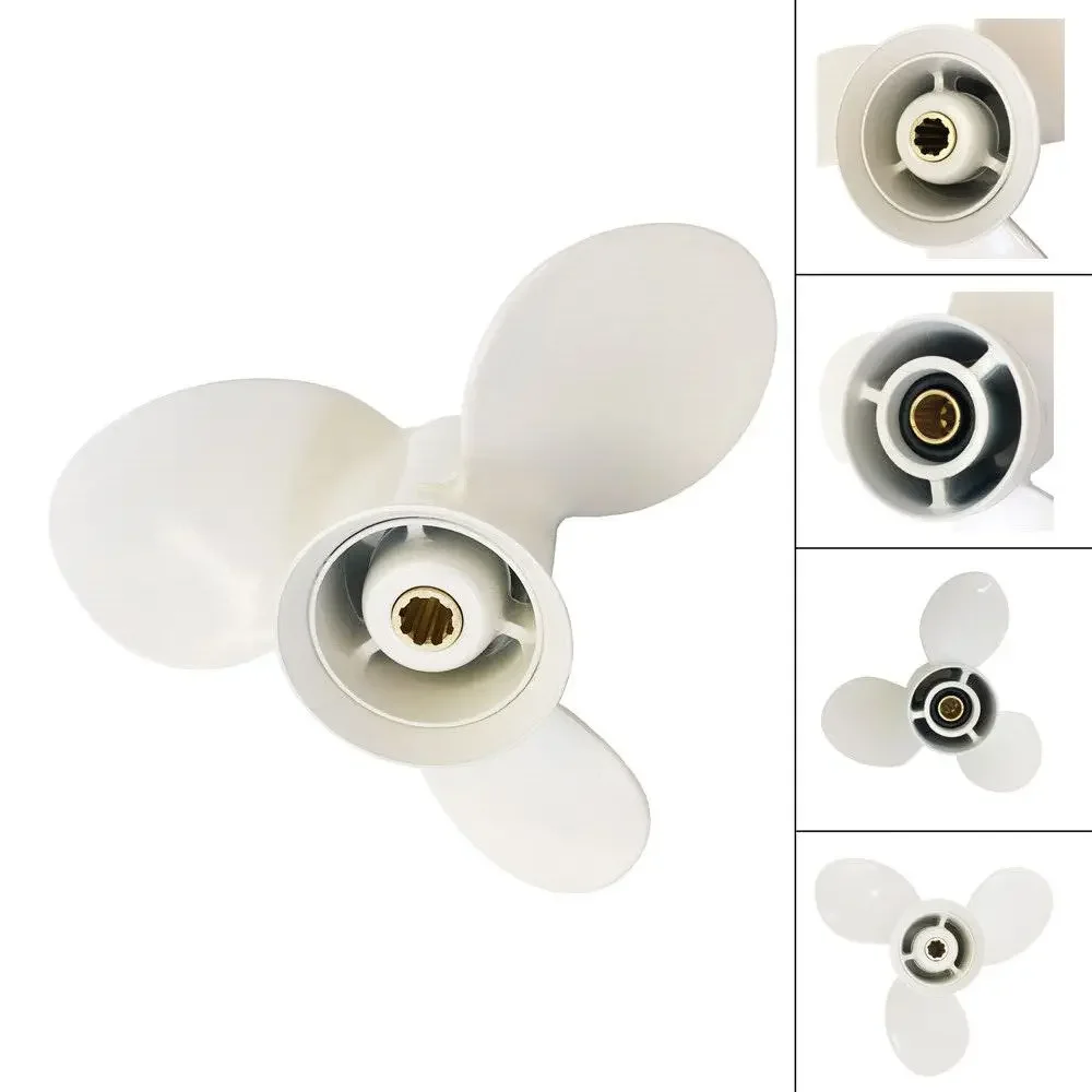 

63V-45945-00-EL Yamaha Propeller 9 1/4x9-J for Outboard Engine Motor 9.9HP 15HP 20HP F9.9 F15