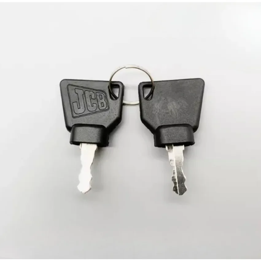 2 Pcs Ignition Start Key Switch Starter key For JCB 3CX Excavator Most JCB Machine Digger Replacement Parts