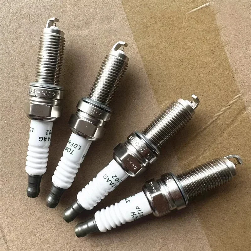 4pcs/set Car Spark Plug F4J16 For Chery Tiggo 2 4 5 7 8 5x Arrizo 5 7 6 JETOUR X70 E4T15/E4T16 Engine 1.5T/1.6T F4J16-3707010