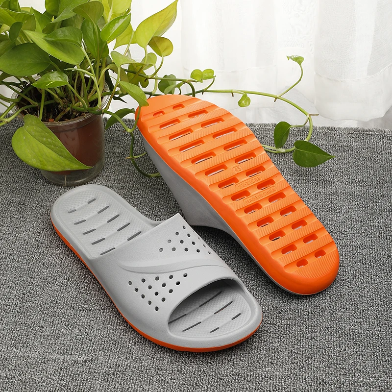 No-Slip Plus Size 39~50 Brand Summer Bathroom Flip Flops Men\'s Sandals Slippers For Home Indoor Casual Designer Shoes Drop Ship