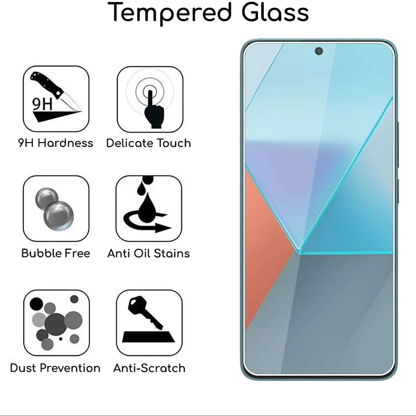 3PCS Tempered Glass For Samsung Galaxy A01 A21 A41 A51 A71 A81 Screen Protector Samsung A02 A22 4G A32 A52 5G Protective Glass