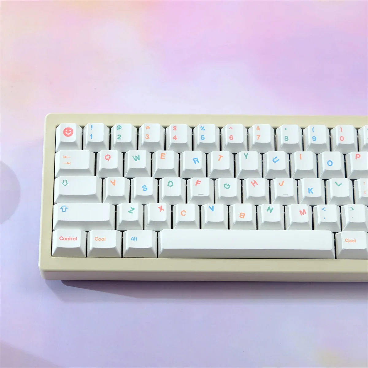 Imagem -02 - Childlike Keycaps Grupo Five-sided Sublimation Cherry Profile Material Pbt 129 Teclas Apto para Interruptores mx Gk75 Gk96