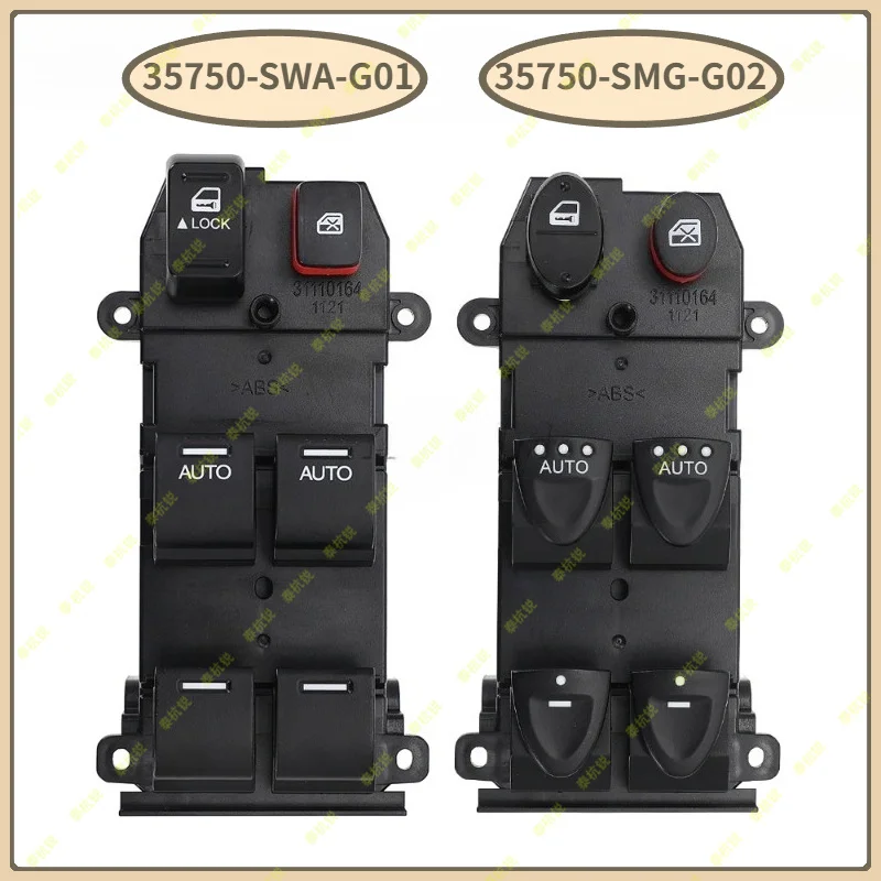 35750-SWA-G01 35750-SMG-G02 Power Window Switch For Honda Civic 2005 2006 2007 2008 2009 2010 2011 Honda CR-V 2008-2011