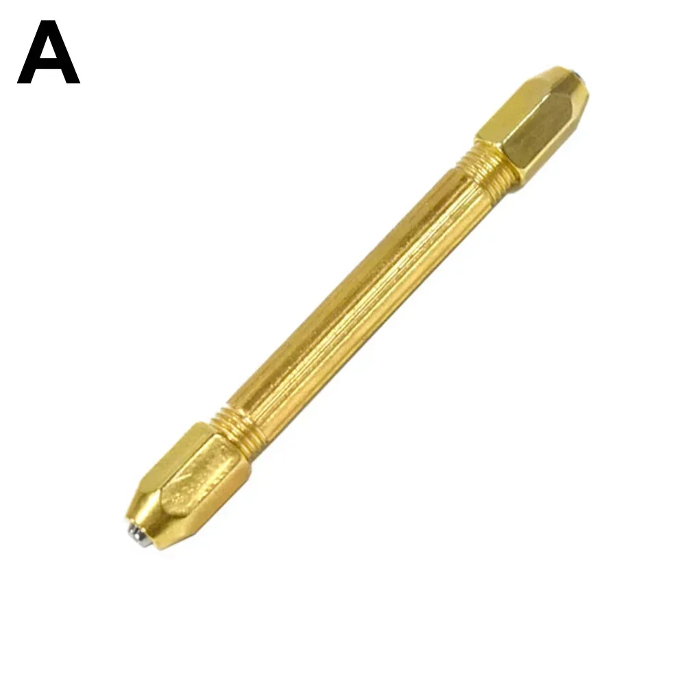 Mini Hand Drill Set W/ 10pcs High-Speed Steel Twisted Drill Bit Set  Rotary Tools For ModelsHobbyDIYWood Craft Hand Tools