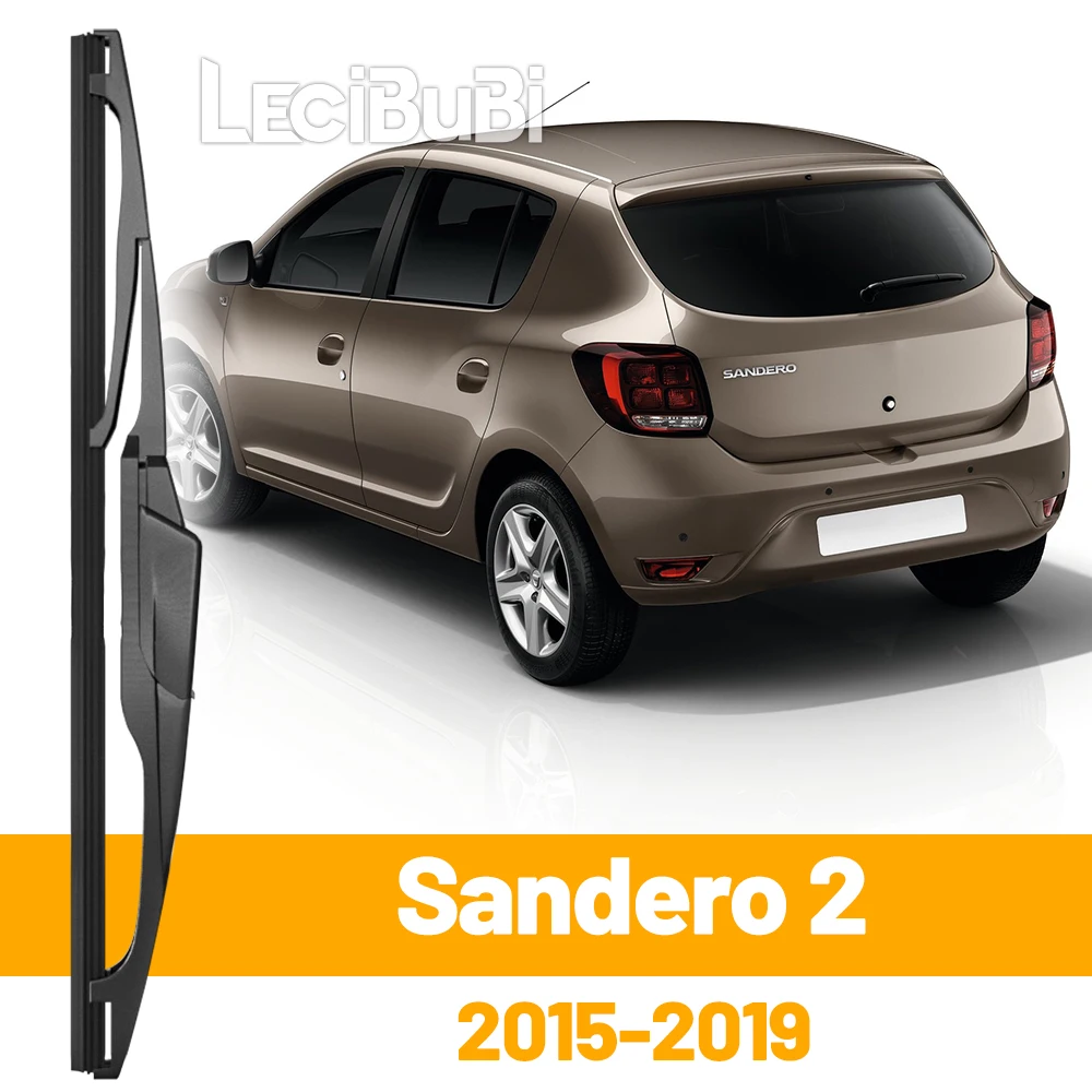 Für Renault Sandero 2 2015-2019 2016 2017 2018 Heckscheibe Scheibenwischerblatt Heckklappe Fensterwischer Zubehör