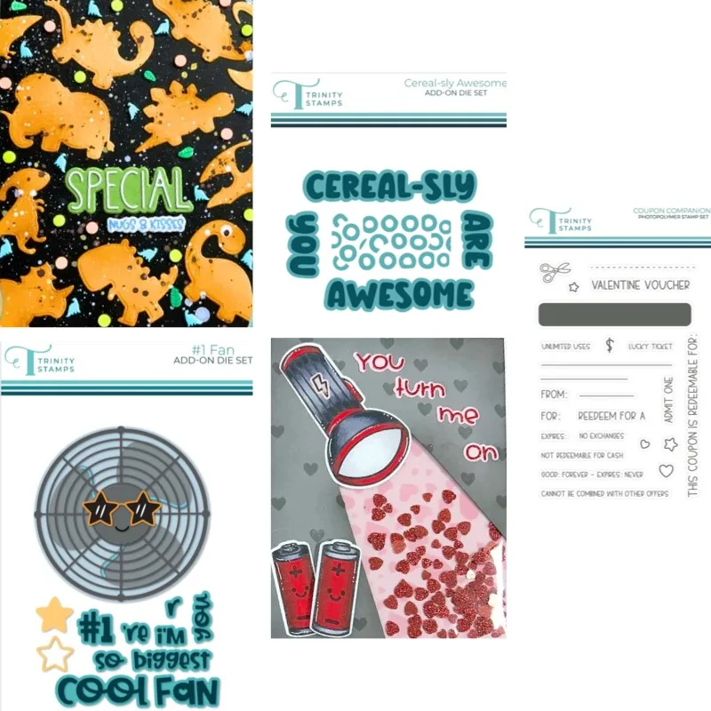 There Is a Strong Wind When the Fan Rotates Stamps And Die Stencil New Arrival 2026 Scrapbook Diary Decoration Stencil Embossing