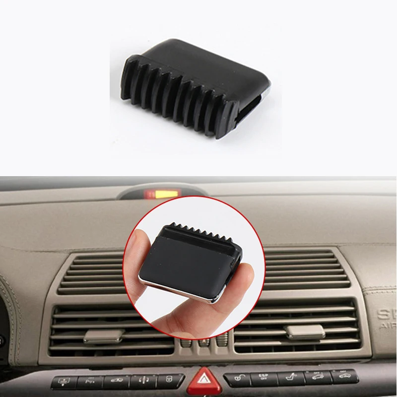 1PCS Car Front Air Conditioning A/C Air Vent Outlet Tab Clip Repair for Mercedes-Benz S Class S300 W220 1998-2005 Car Styling