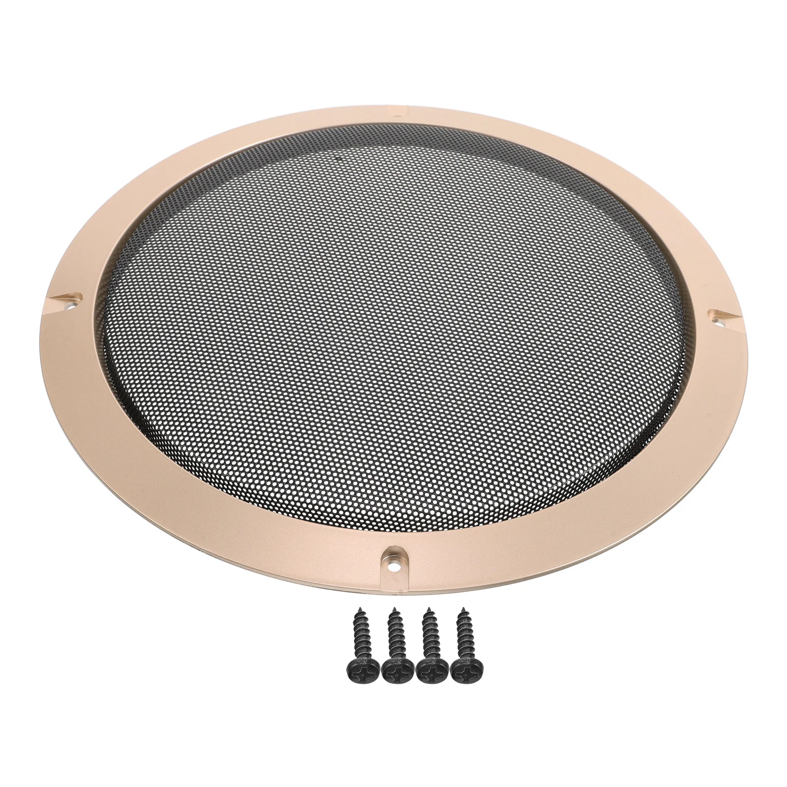

Speaker Mesh Cover Metal Round Audio Grille Protective Diy Car Boat Subwoofer Grill Decorative Ring Universal