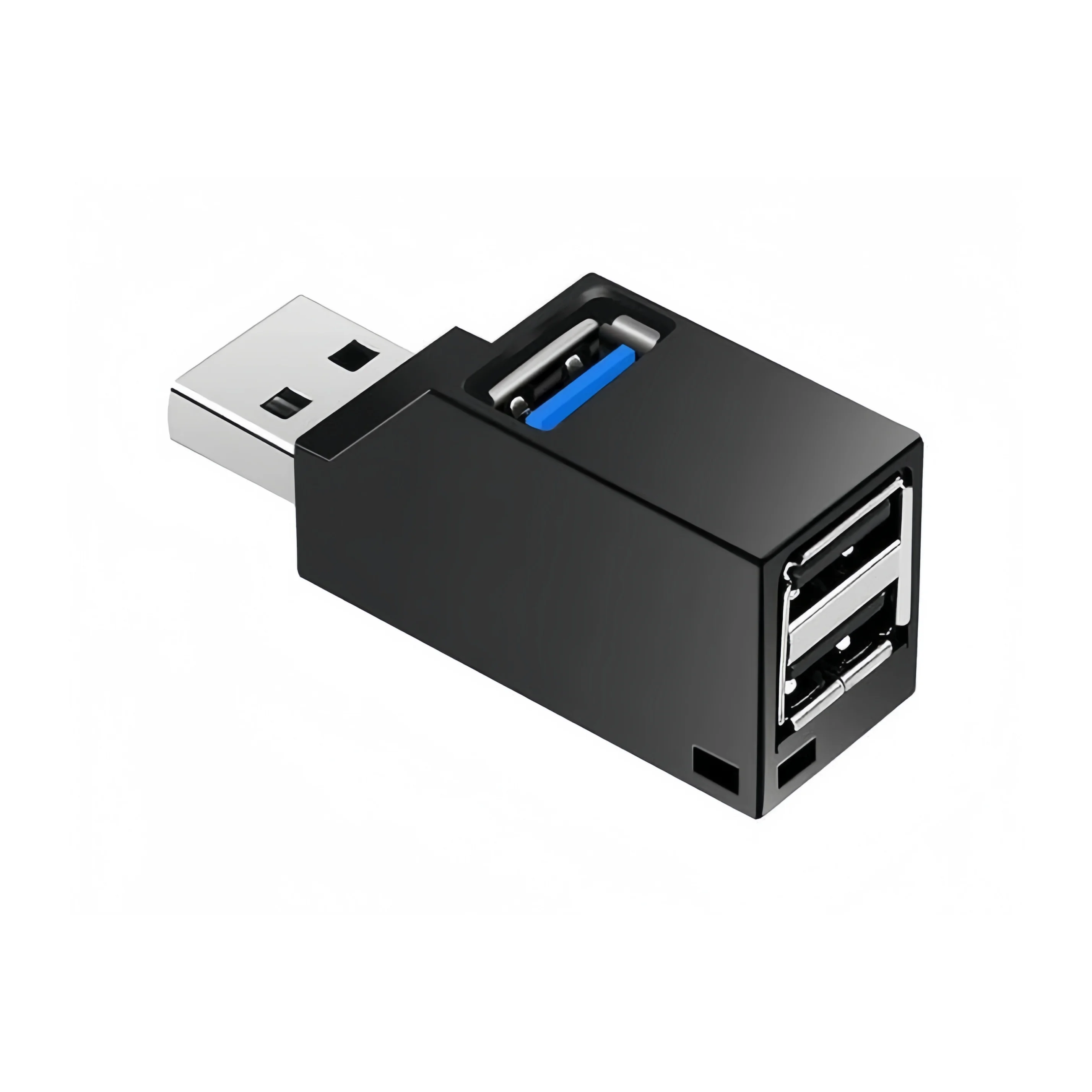 

10 шт. USB 3,0/2,0 высокоскоростной адаптер-концентратор мини-3 порта удлинитель разветвитель для ПК ноутбука мобильного телефона