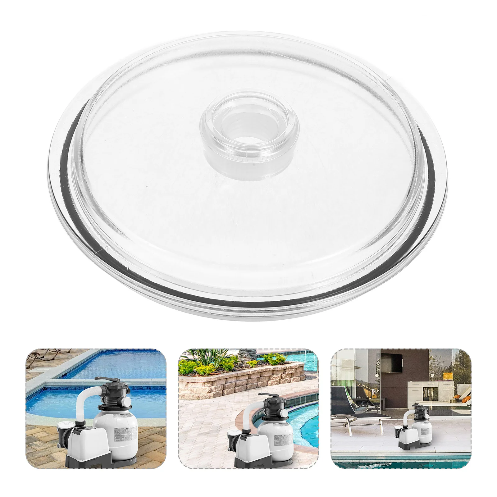 

Swimming Pool Pump Cover Replacement Part for Sf15110 Sand Filter Pump Cap No Leakage Stylish Design