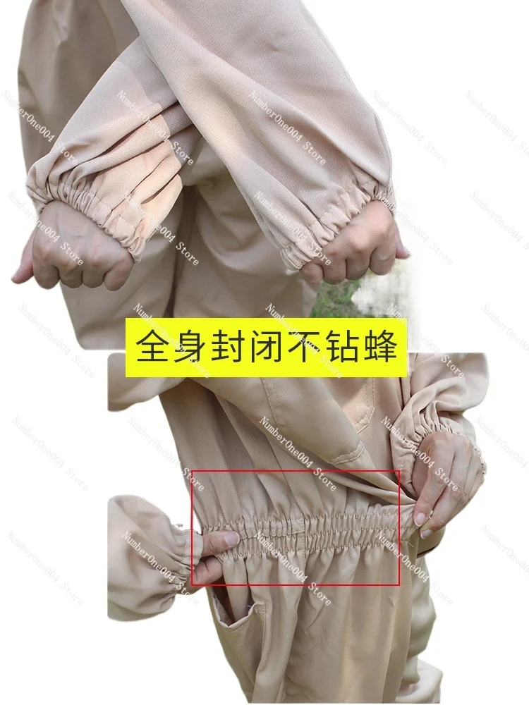 Applicable to A Full Set of Breathable Special Bees, Thickened Beekeeping Clothes, Protective Clothes with Anti-bee Caps