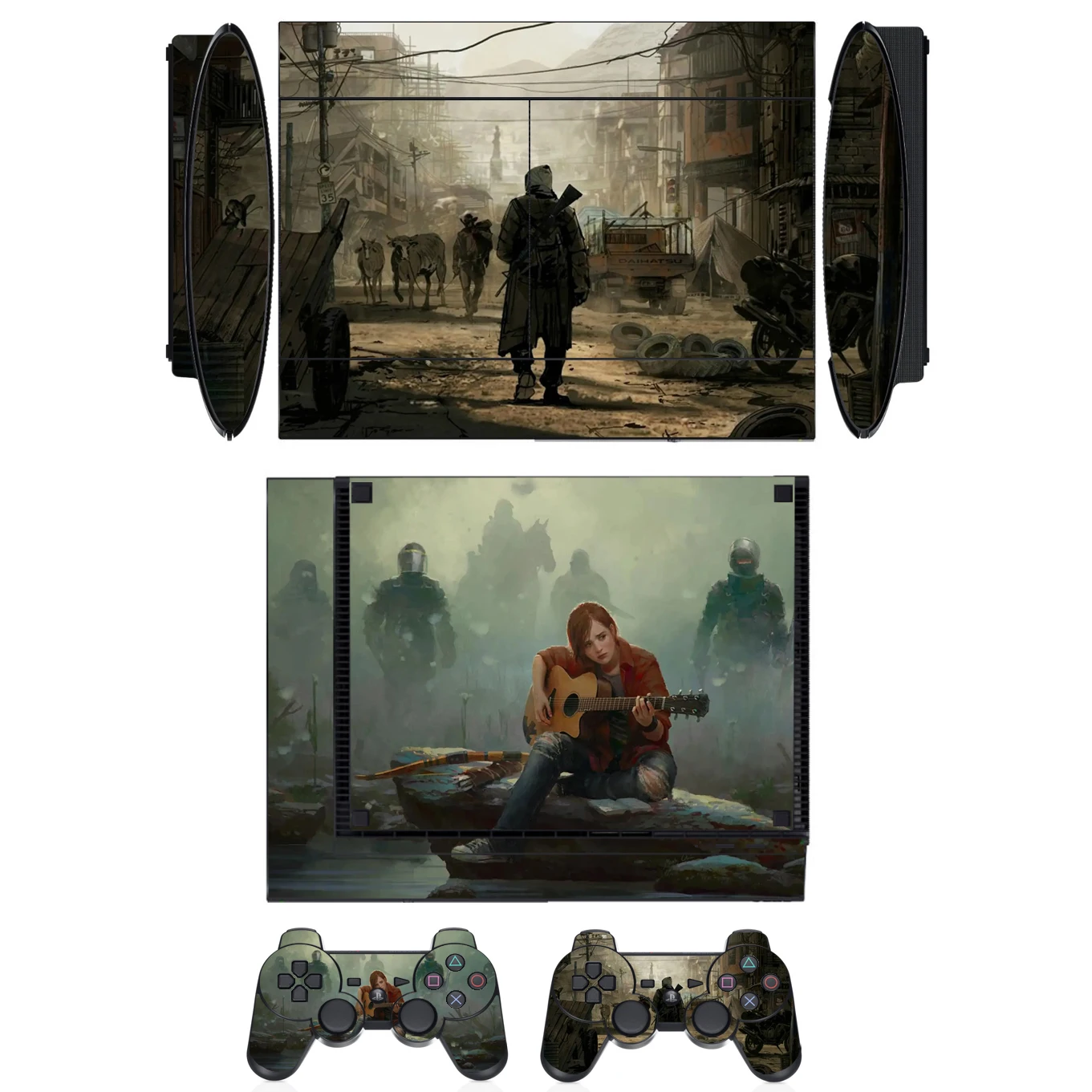 粘着性のあるビニールスキンステッカー2011,Sony ps3用の保護フィルム,超スリム,2枚のスキンステッカーステッカー