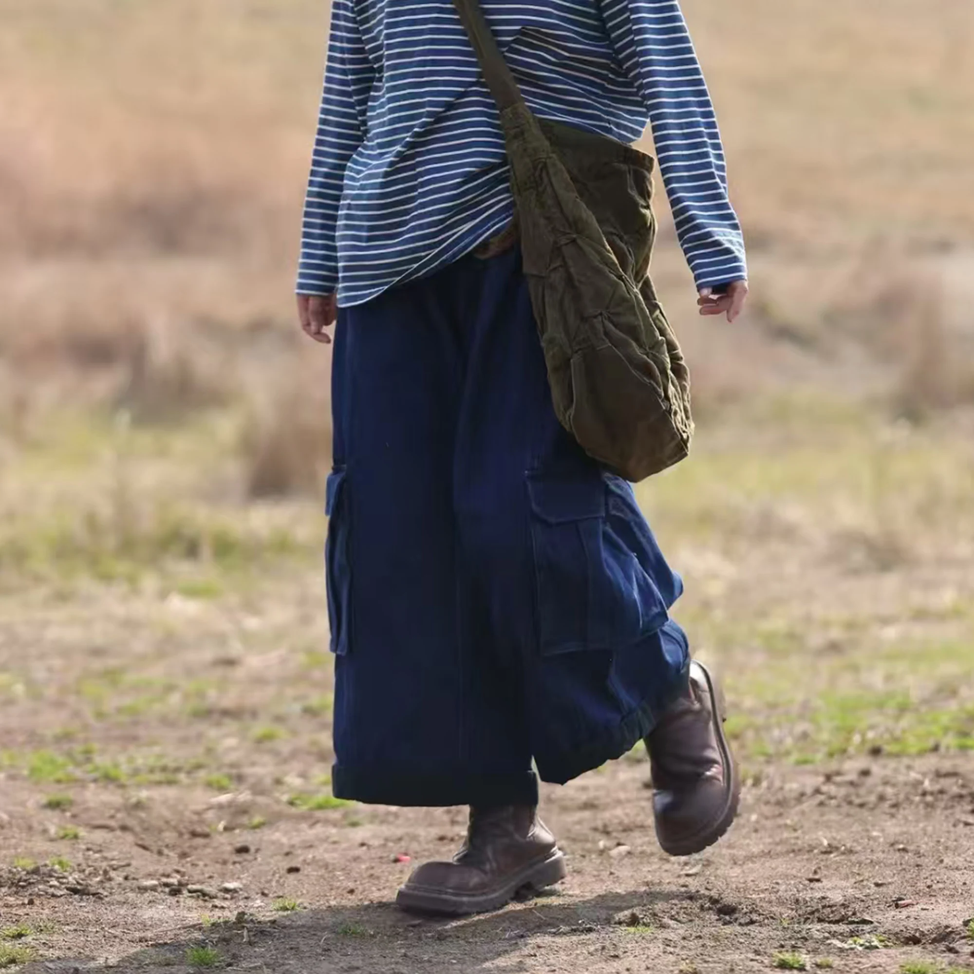 

Брюки женские повседневные Pengpeng Home 3443 из чистого хлопка, свободного кроя, с завязками от Koran Wood