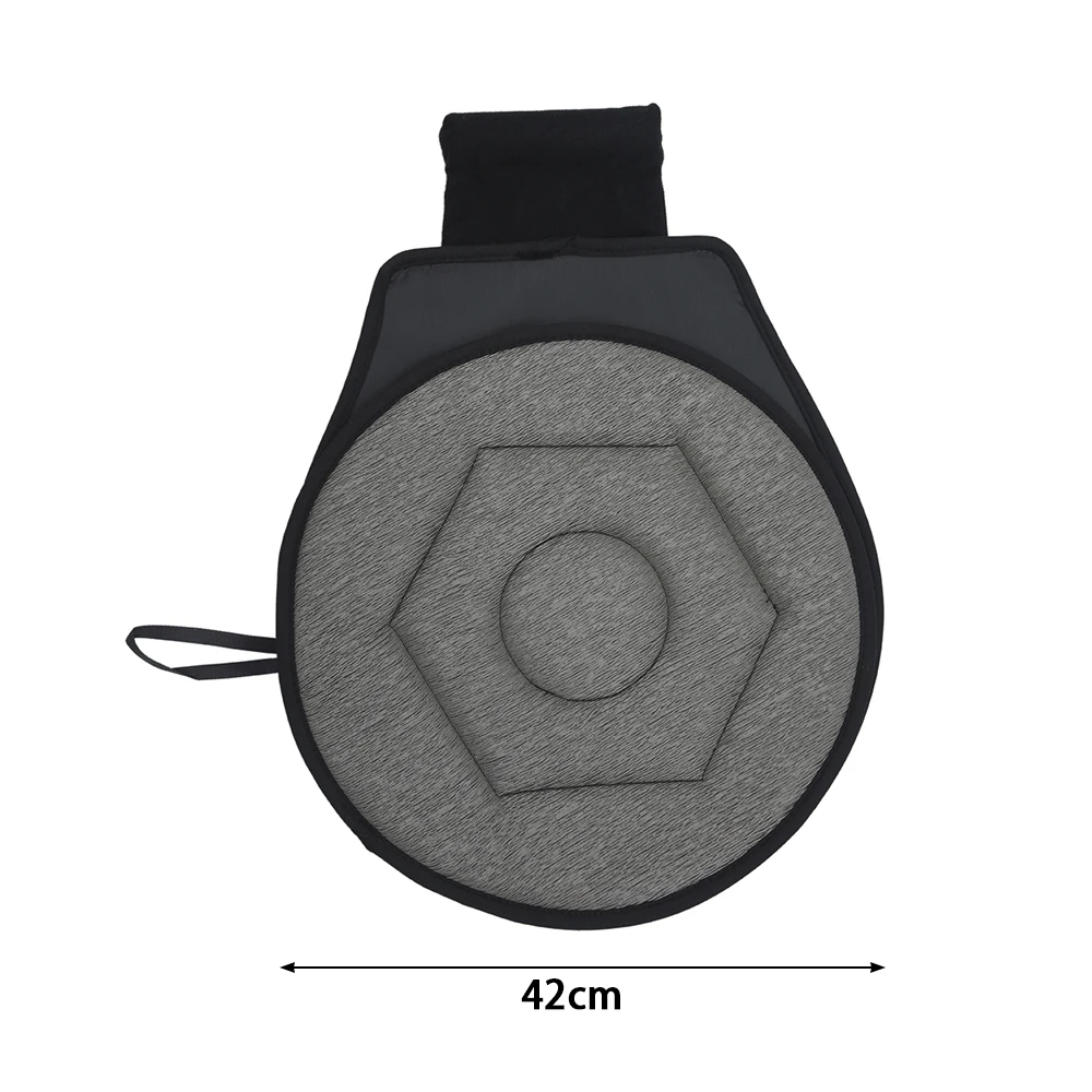 Car Seat Cushion Rotating Car Seat Pad Anti-slip Universal Mobility Aid Chair Seat Breathable Pad for Vehicle Car Seat Cushion