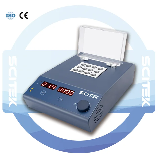 COOFULL SCITEK RT.+5~105 ℃ Dry Bath  External Sensor LED Display Overheating protection a Sound Reminder Function for Lab