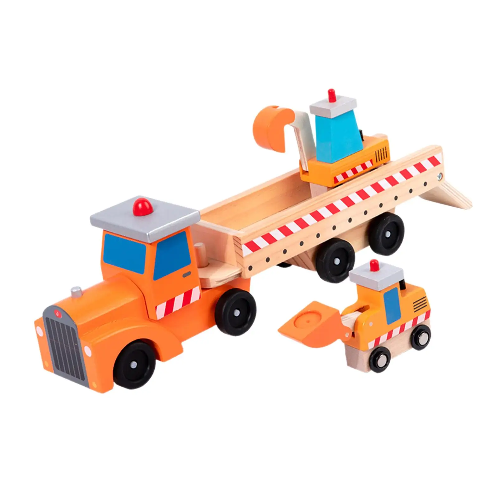 

Wooden Car Transporter Toy Learning Toy Vehicle Toys for Kids Children Gift