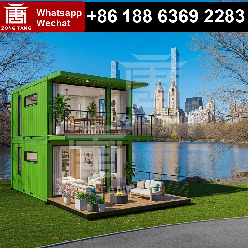 Affordable Container Homes Manufacturers Multilevel Residence Cost Effective Bungalow Home Insulation Tiny House Flat Pack Home