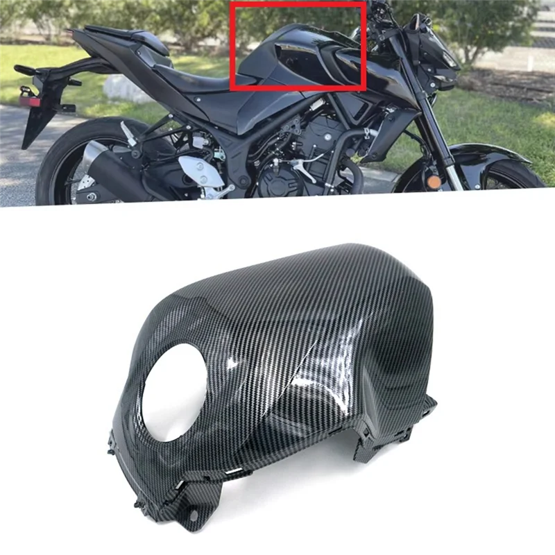 

Motorcycle Accessories Fairing Fuel Tank Cover Front Oil Gas Tank Guard For YAMAHA MT-03 2021-2023