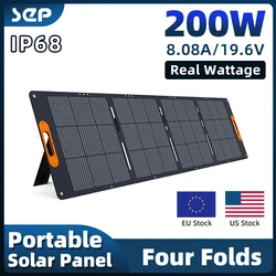 Foldable Solar Panel 19.8V 200W for Camping and Outdoor Lightweight And Waterproof From European Warehouse