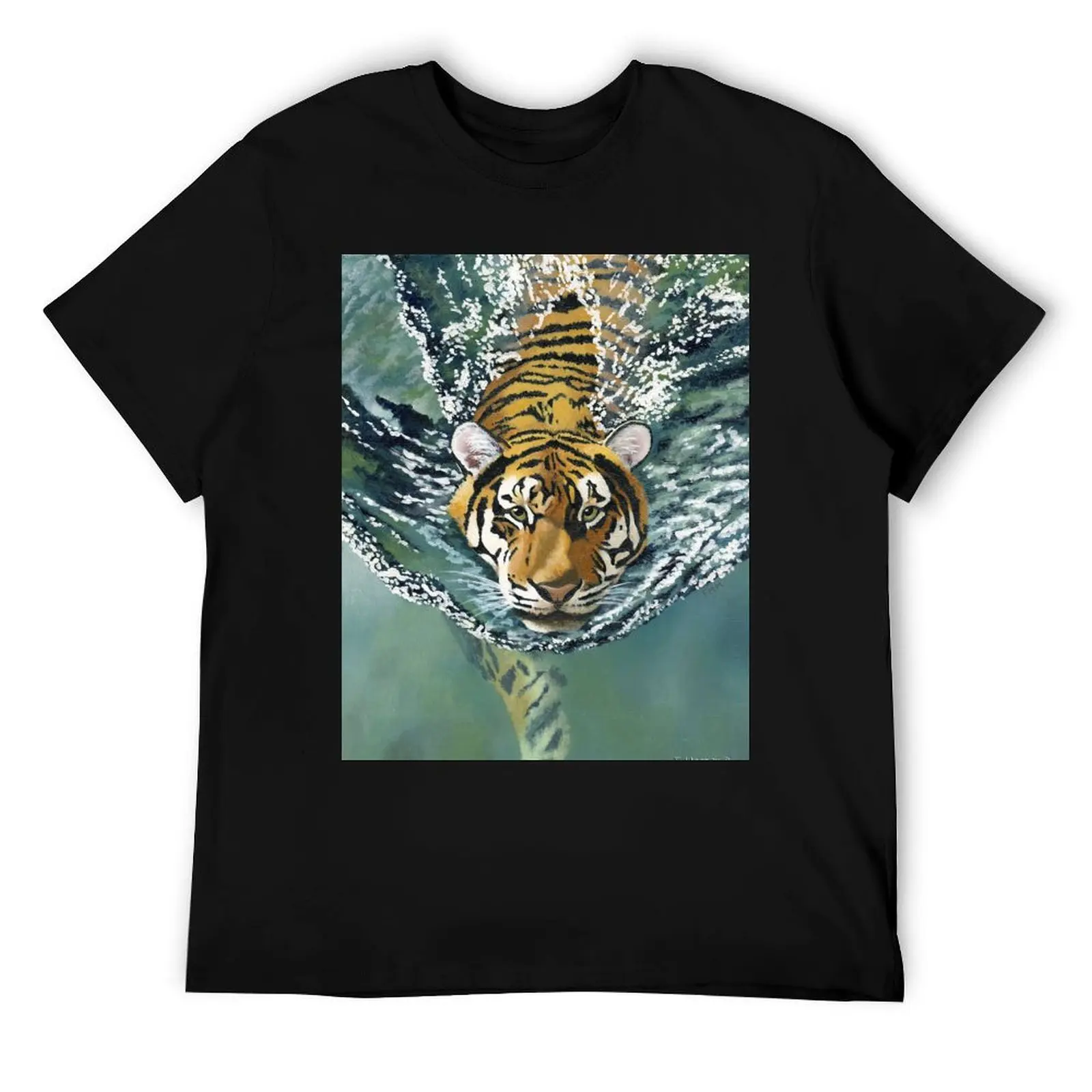 خطر أهوي! تي شيرت تي شيرت للرجال من القطن تي شيرت أنيمي تي شيرت للرجال من القطن