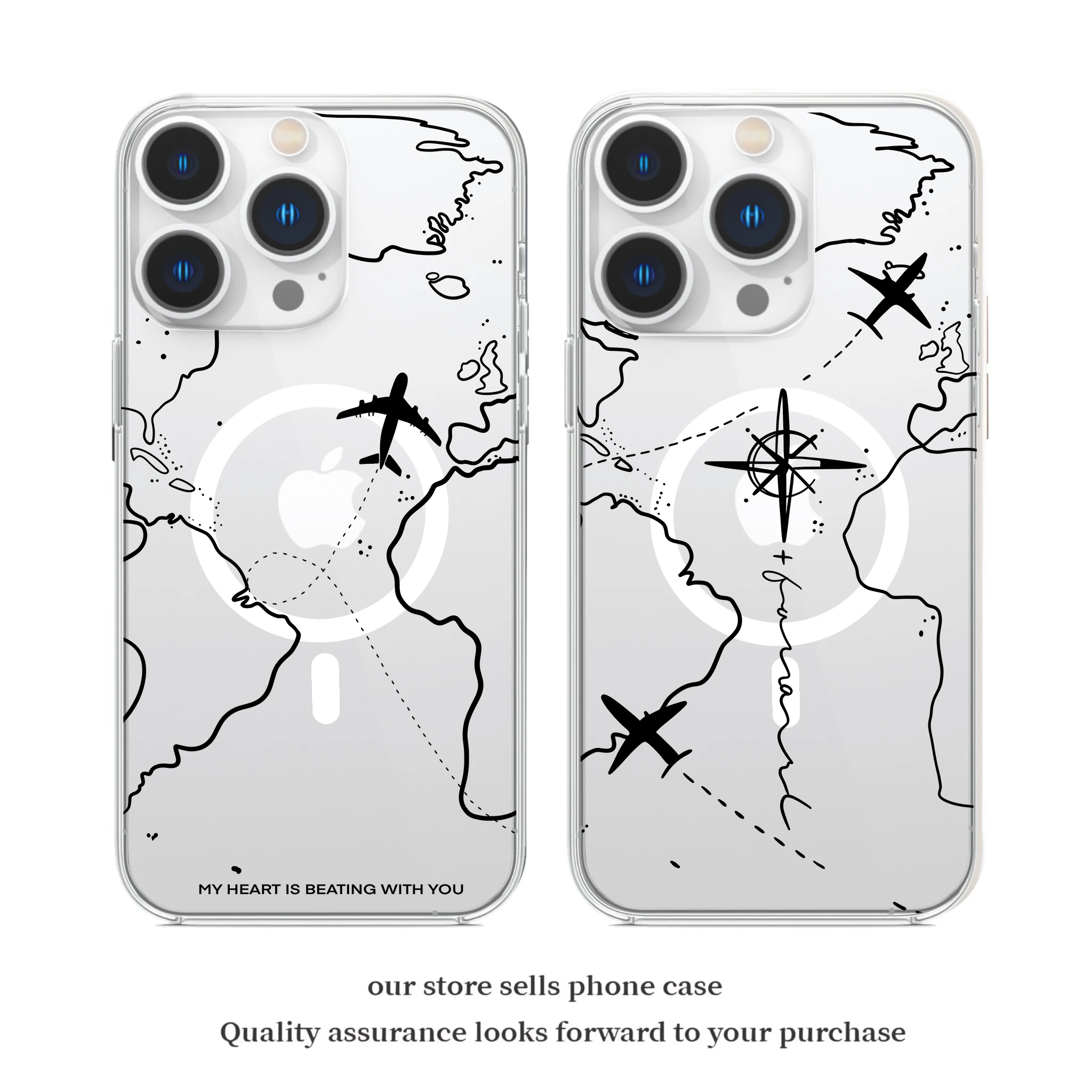 

Travel-Inspired Airplane Magsafe Magnetic Phone Case For Samsung Galaxy S25 S24 S23 S22 S21 S20 FE Plus Ultra Soft Clear Cover