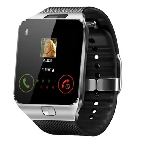 DZ09 jam tangan pintar Bluetooth Relogio Android, jam tangan pintar telepon pelacak kebugaran reloj subwoofer jam tangan pintar Pria Wanita dz 09