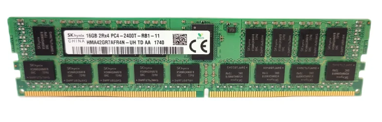 Imagem -02 - Memória Ram Hynix Ddr4 Ecc Reg Rdimm 2rx4 Servidor 16gb 2400t Pc4 16gb