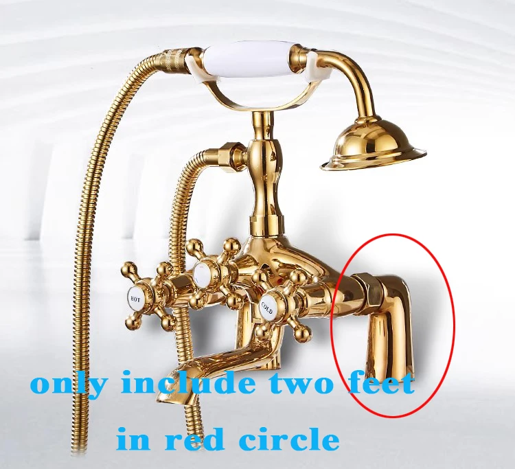 spare part for bath tub faucet two feet for bathtub shower faucet