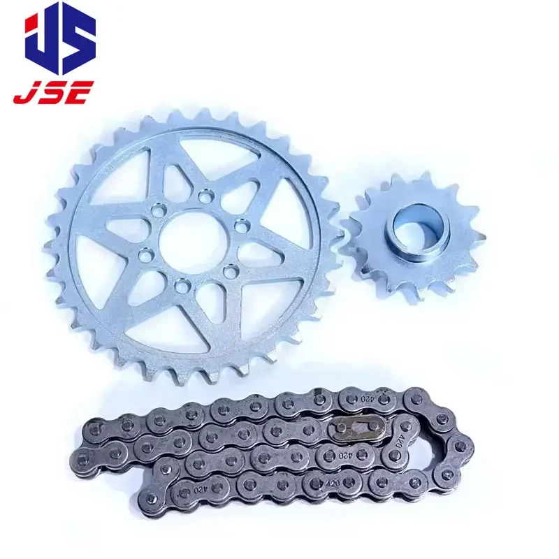 Suitable for SUR-RON Surron Light Bee X Segway X260 X160 First-level Transmission Chain Gear Set Primary Drive Sprocket Set