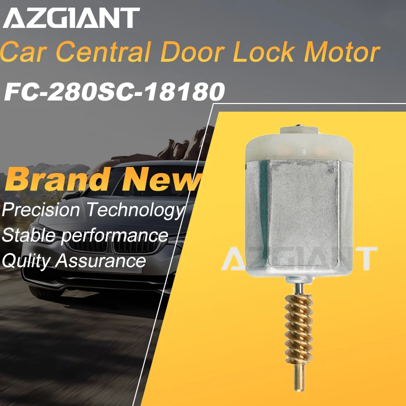 Motor actuador de cerradura de puerta de coche Azgiant, 12V CC, para Nissan March K12 MK3/Renault Kangoo MK2/Clio III MK3, piezas de repuesto