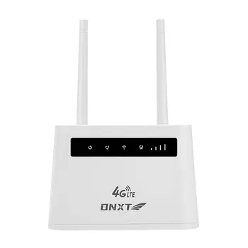 Bezdrátový internetový router 4G LTE 2 antény 150Mbps WiFi modem router RJ11 RJ45 porty se slotem pro SIM kartu pro domácnost/kancelář 10 nejlepší prodej 4G router s RJ11 - №5