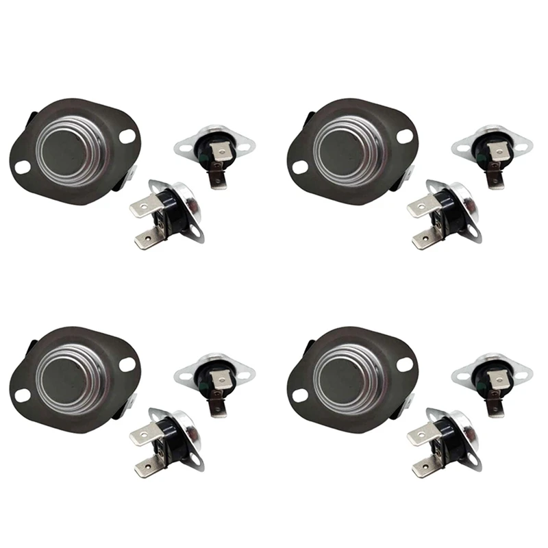 

4X Dryer Thermal Fuse Thermostat Kit For LA-1053 For AH2162282 Qp5