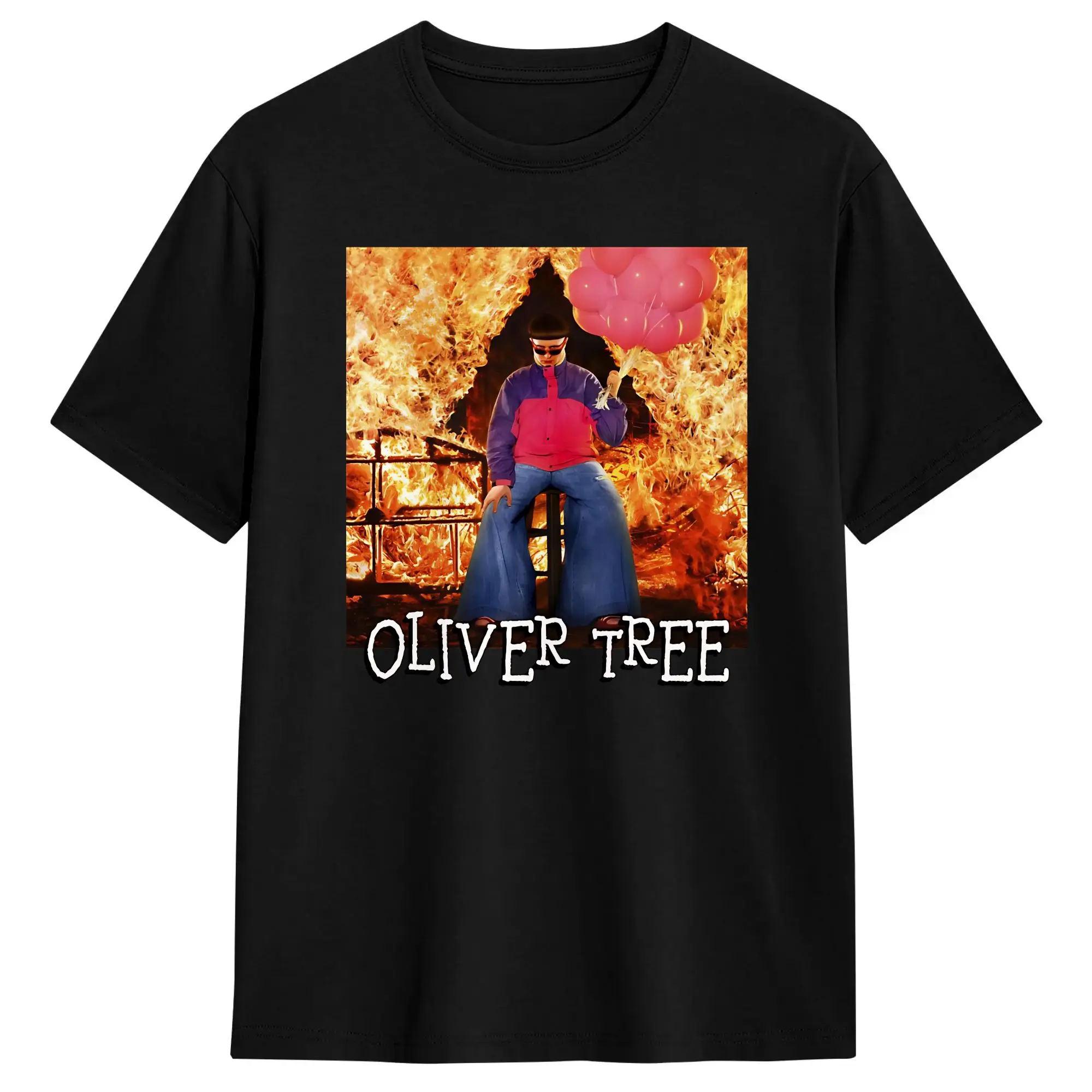 Vintage T-Shirt Summer Ugly Is Beautiful Cover  Trending T Shirts Oliver Tree  Cotton Tee Shirt for Men Y2K Short Sleeve Top Tee