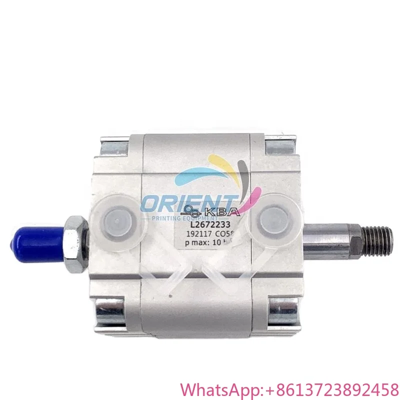 

Good Quality L2672233 192117 Air Piston Air Cylinder for KBA 105 Machine Dampening Pneumatic Cylinder Kba Offset Spare Parts