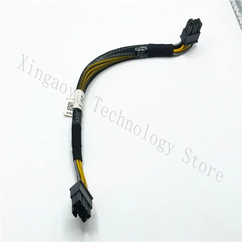 Original FOR Dell Backplane 8-pin Power Cord R620 R720 Disk Hard Disk Backplane Power Supply Line 123W8 0123W8 100% Perfect Test