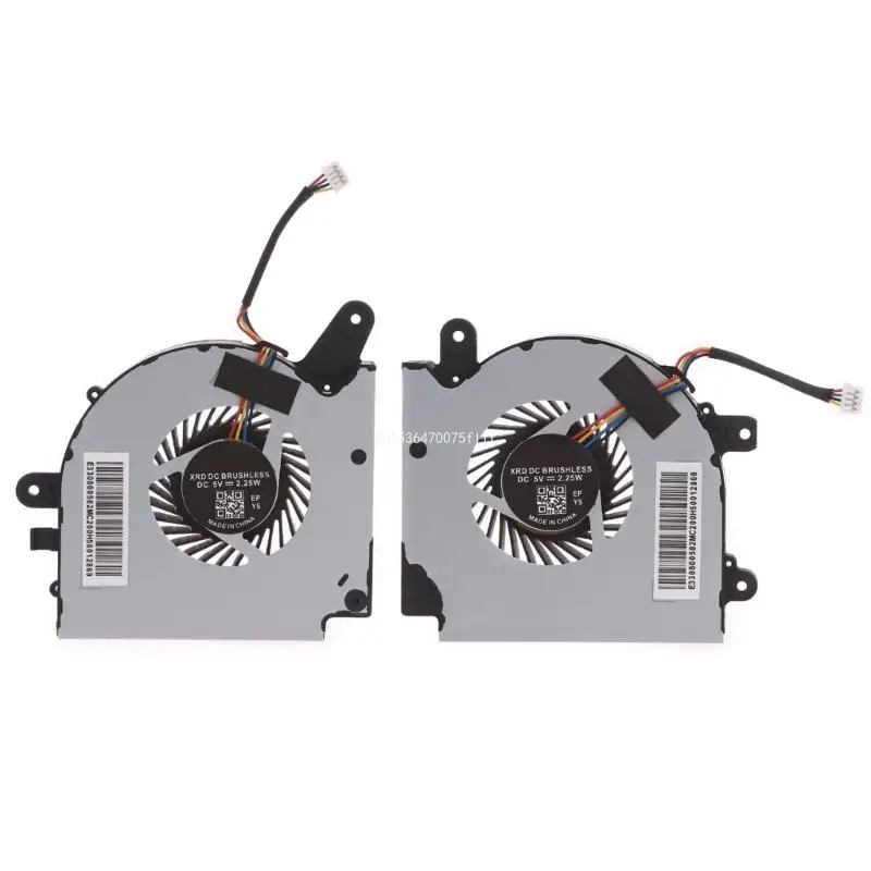 

New Laptop Cooling Fan for MSI GF75 MS-17F1 17F2 17F4 17F5 Notebook Radiator DC5V 0.55A 4-pin 4-wires Laptop Cooler DropShipping