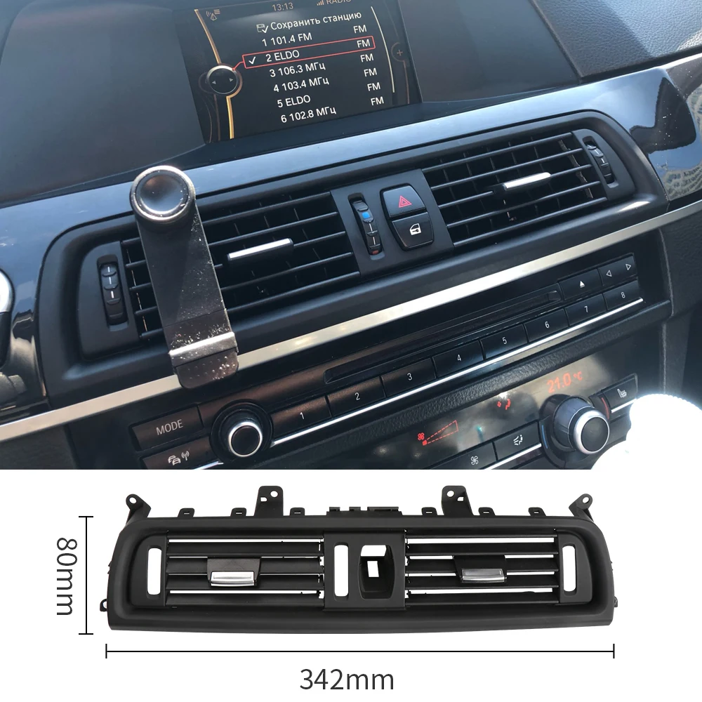 For BMW 5 Series F10 F11 520i 523i 525i 528i 535i Car Central Air Conditioning AC Vent Grille Panel New 64229166885 64229209136
