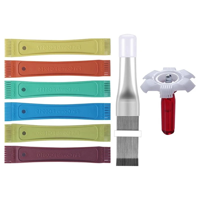 CMHI-Air Conditioner Fin Comb Cleaner Kit AC Coil Cleaning Brush