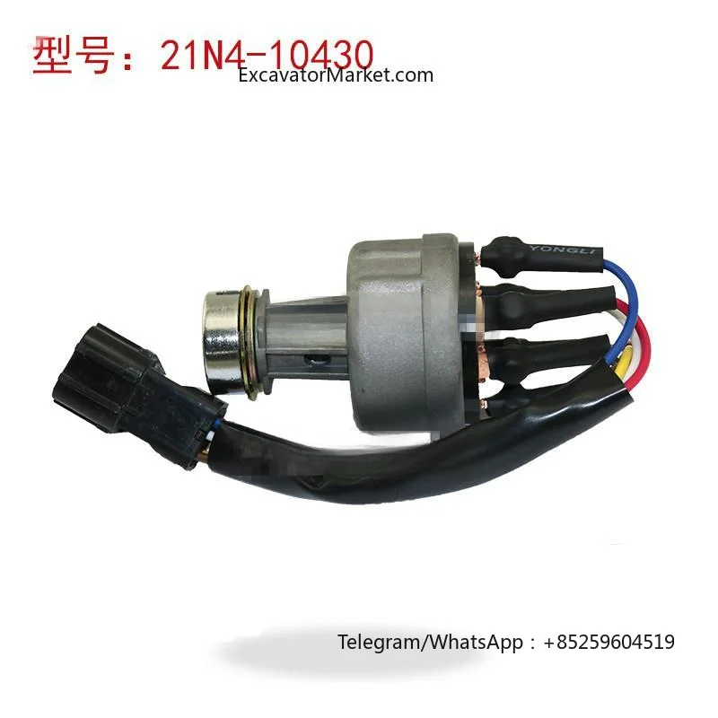 High Quality For Sany SY SY75/SY215/SY285/SY365/SY465 excavator ignition start switch assembly electric door lock 21n4-10430